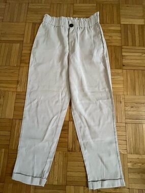 Zara Cream Chinos